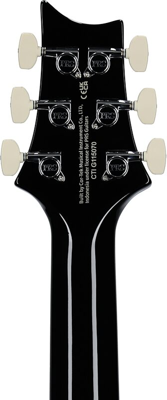open zoom image for PRS Paul Reed Smith SE Custom 24 V2 Electric Guitar, Left-Handed (with Gig Bag), Black Gold Burst, Headstock Straight Back