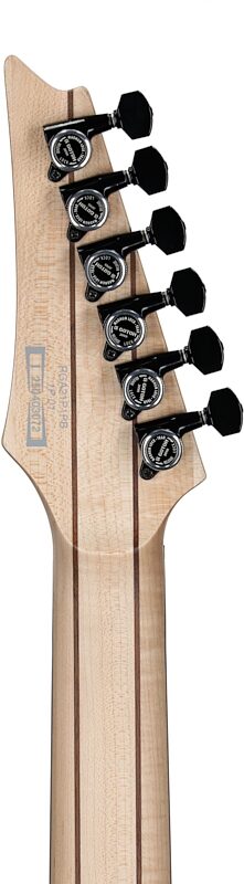 open zoom image for Ibanez RGA21P1PB Premium Electric Guitar (with Gig Bag), Deep Twilight Burst, Headstock Straight Back