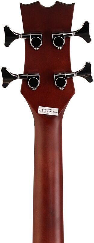 open zoom image for Dean EAB Acoustic-Electric Bass, Natural, Headstock Straight Back