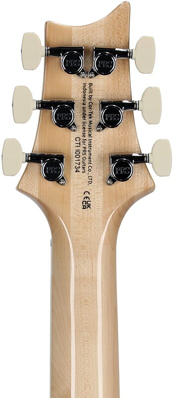 open zoom image for PRS Paul Reed Smith SE Ed Sheeran Hollowbody I Baritone Electric Guitar (with Gig Bag), Pink Ombre, Headstock Straight Back
