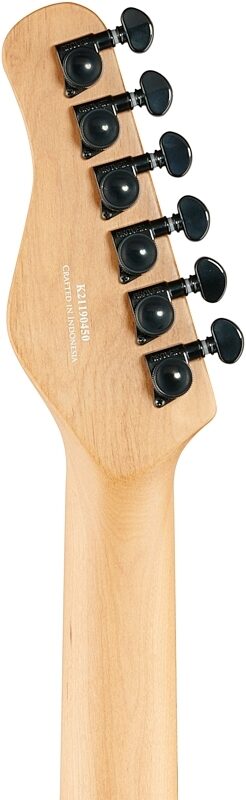 open zoom image for Michael Kelly Modshop '67 Electric Guitar, Maple Fingerboard, Black Wash, Open Box (Very Good), Headstock Straight Back