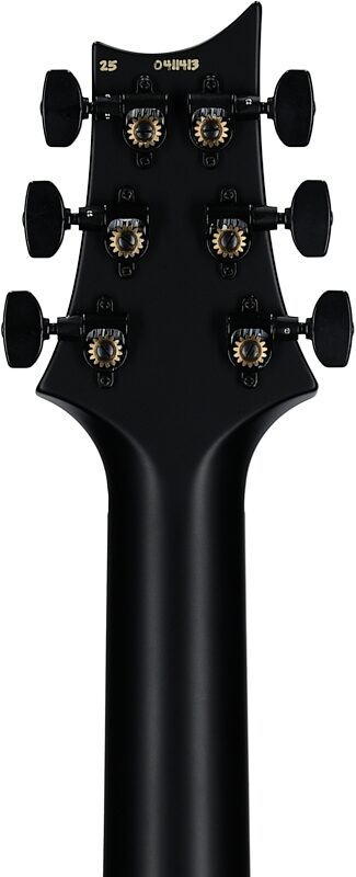 open zoom image for PRS Paul Reed Smith Mark Holcomb Wraparound Electric Guitar (with Case), Gray Black, with Stained Binding, Headstock Straight Back