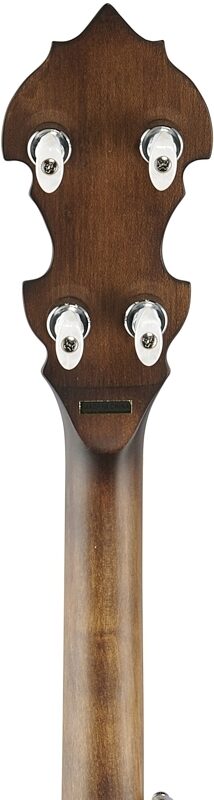 open zoom image for Gold Tone OB-150 Resonator Banjo (with Case), Orange Blossom, Headstock Straight Back