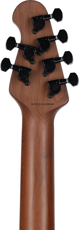 open zoom image for Sterling by Music Man Cutlass CT50 Plus Electric Guitar, Chalk Gray, Roasted Maple Fretboard, Open Box (Good), Headstock Straight Back