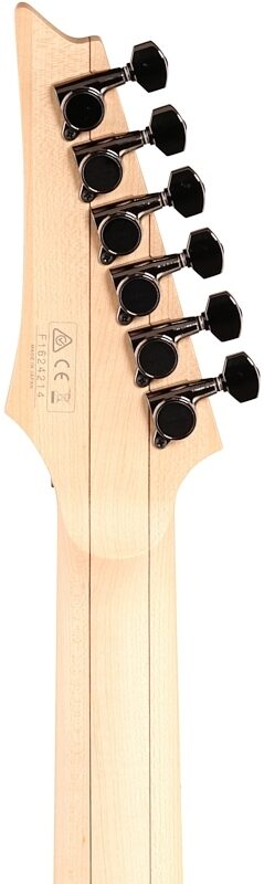 open zoom image for Ibanez RG652AHM Prestige Electric Guitar (with Case), Antique White Blonde, Headstock Straight Back