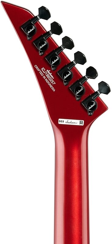 open zoom image for Jackson Pro Phil Demmel Demmelition Electric Guitar, Red Tide Fade, Headstock Straight Back