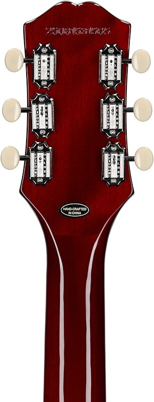 open zoom image for Epiphone Inspired by Gibson SG Special P-90 Electric Guitar (with Gig Bag), Cherry Red, Headstock Straight Back