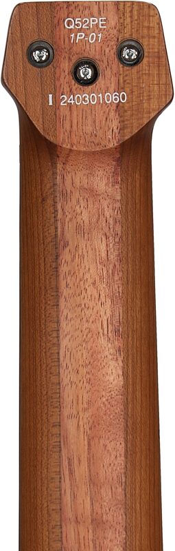 open zoom image for Ibanez Q52PENTF Electric Guitar (with Gig Bag), Natural Flat, Headstock Straight Back
