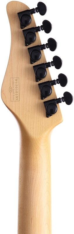 open zoom image for Schecter PT Electric Guitar, Black, Headstock Straight Back