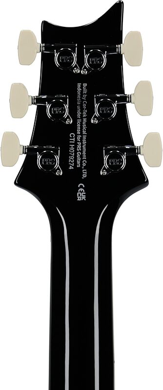 open zoom image for PRS Paul Reed Smith SE Hollowbody Standard Piezo Electric Guitar (with Gig Bag), Dog Hair Smokeburst, Headstock Straight Back
