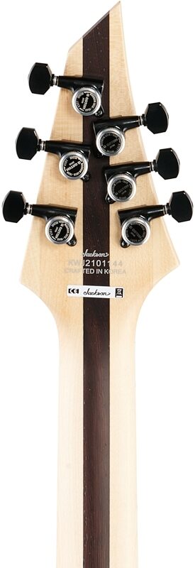 open zoom image for Jackson Pro Series Dinky DK Modern EverTune 6 Electric Guitar, 6-String, Satin Graphite, Headstock Straight Back