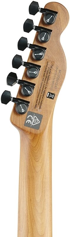 open zoom image for Charvel So-Cal S2 24 HH 2PT CM Electric Guitar, Black Ash, Headstock Straight Back