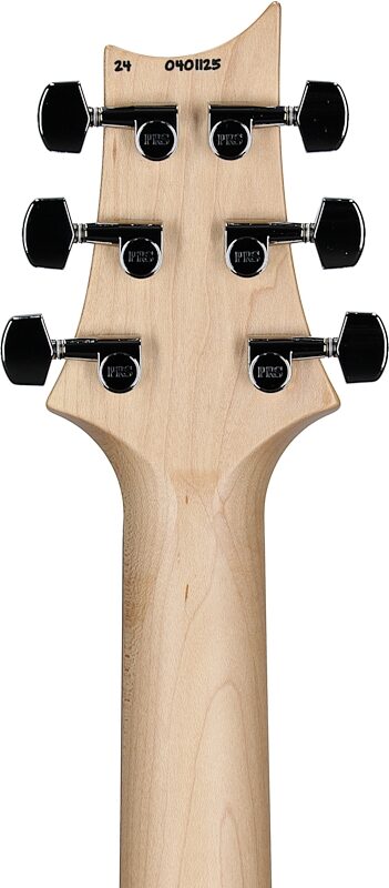 open zoom image for PRS Paul Reed Smith CE 24-08 Swamp Ash Electric Guitar (with Gig Bag), Satin McCarty Tobacco Burst, Headstock Straight Back