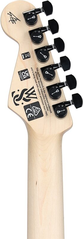 open zoom image for Charvel Sean Long Signature Pro-Mod SD1 HH HT M, Gloss Black, Headstock Straight Back