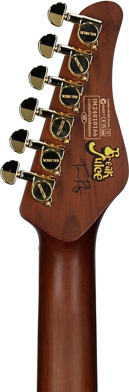 open zoom image for Schecter Tori Ruffin Freak Juice Traditional Electric Guitar, Juice Burst, Headstock Straight Back