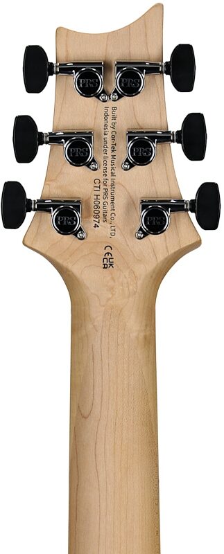 open zoom image for PRS Paul Reed Smith SE NF3 Electric Guitar, Maple Fretboard (with Gig Bag), Ice Blue Metallic, Headstock Straight Back