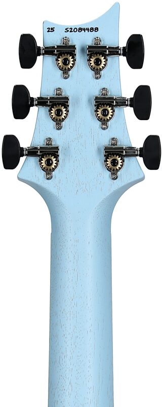 open zoom image for PRS Paul Reed Smith S2 Vela Semi-Hollowbody Electric Guitrar, Satin Cloud Burst, Headstock Straight Back