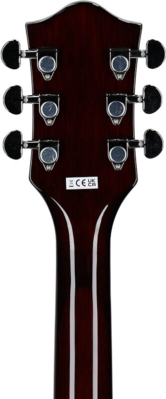 open zoom image for Gretsch G2622 Streamliner CB V Electric Guitar, Cadillac Green, Headstock Straight Back