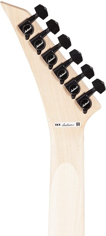 open zoom image for Jackson JS Series RR Minion JS1X 2/3-Scale Electric Guitar, Satin Black, Headstock Straight Back