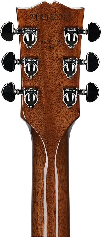 open zoom image for Gibson Les Paul Standard 60s Custom Color Electric Guitar, Figured Top (with Case), Transparent Fuchsia, Headstock Straight Back