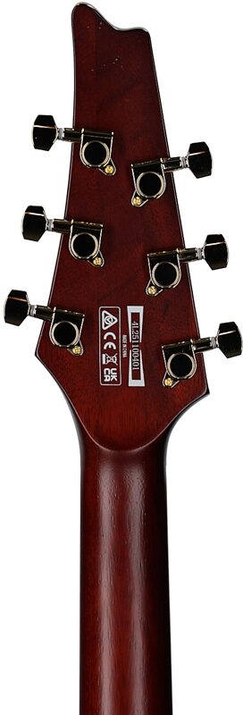 open zoom image for Ibanez IC420FM Iceman Electric Guitar (with Gig Bag), Caramel Burst, Open Box (Very Good), Headstock Straight Back