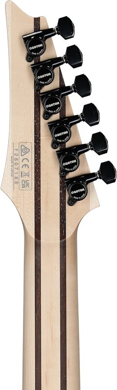 open zoom image for Ibanez RG5121RET Prestige Electric Guitar (with Case), Polar Lights, Headstock Straight Back