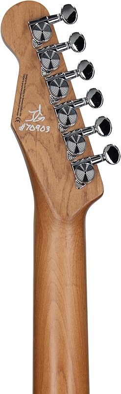 open zoom image for Reverend Charger Air HH Semi-Hollowbody Electric Guitar, High Tide Blue, Open Box (Very Good), Headstock Straight Back