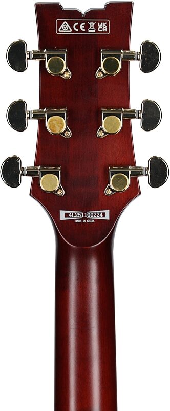 open zoom image for Ibanez AR625FMSP Electric Guitar, Caramel Burst, Open Box (Very Good), Headstock Straight Back