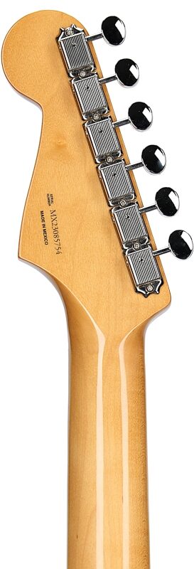 open zoom image for Fender Vintera II '60s Stratocaster Electric Guitar, Rosewood Fingerboard (with Gig Bag), Lake Placid Blue, Headstock Straight Back