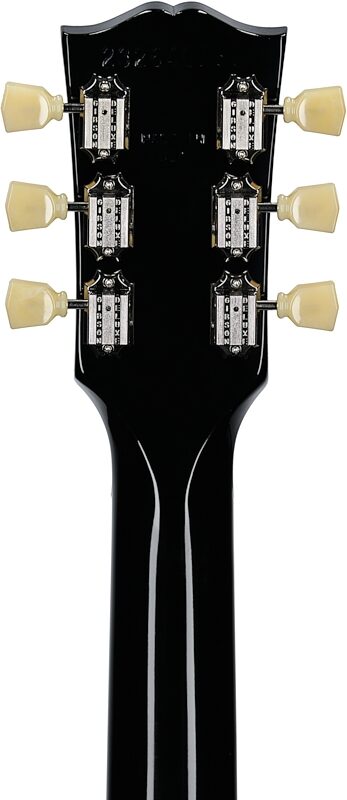 open zoom image for Gibson Exclusive Les Paul Standard Lite Electric Guitar (with Case), Ebony, Headstock Straight Back