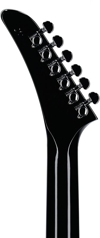 open zoom image for Gibson 80s Explorer Electric Guitar (with Case), Ebony, Headstock Straight Back