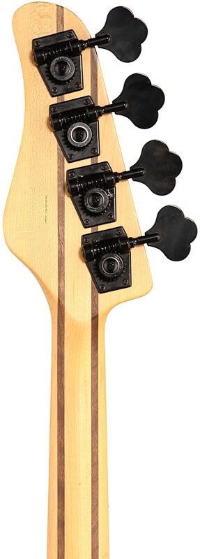 open zoom image for Schecter Michael Anthony Electric Bass, Carbon Gray, Headstock Straight Back
