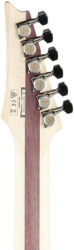 open zoom image for Ibanez RGIB21 Baritone Electric Guitar, Black, Headstock Straight Back