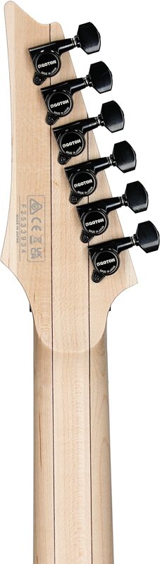open zoom image for Ibanez RG653DX Prestige Electric Guitar (with Case), White Flat, Open Box (Very Good), Headstock Straight Back