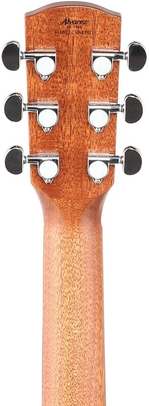 open zoom image for Alvarez AG60CEAR Grand Auditorium Cutaway Acoustic-Electric Guitar, New, Headstock Straight Back