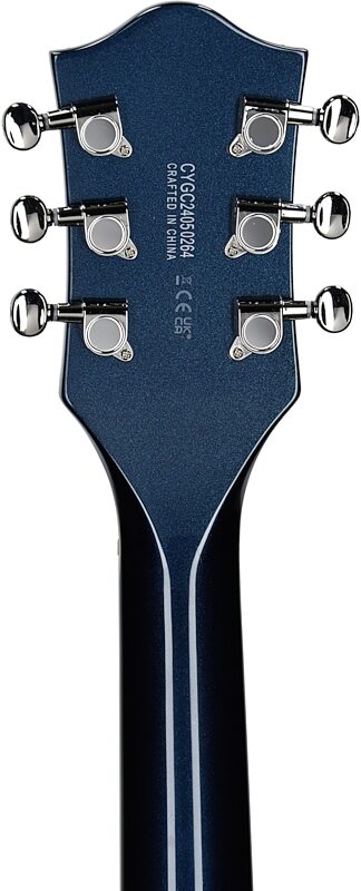 open zoom image for Gretsch G5622T Electromatic Center Block Double Cutaway Electric Guitar, Laurel Fingerboard, Midnight Sapphire, Headstock Straight Back