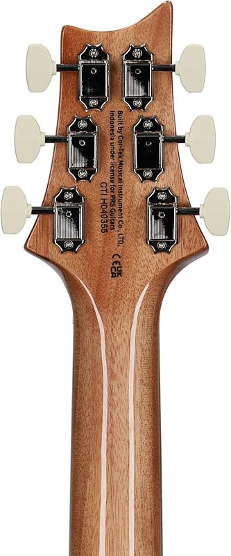 open zoom image for PRS Paul Reed Smith SE Paul's Guitar Electric Guitar (with Gig Bag), Slate Blue, Headstock Straight Back