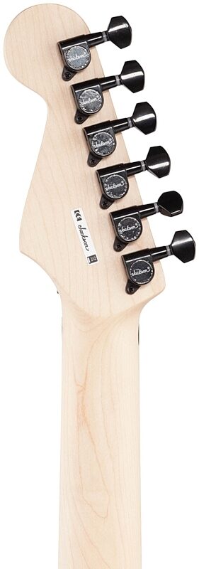 open zoom image for Jackson X Series Signature Adrian Smith SDX Electric Guitar, Maple Fingerboard, Transparent Green, Headstock Straight Back
