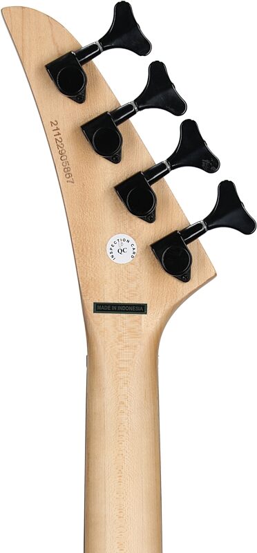 open zoom image for Kramer Disciple D1 Modern Collection Electric Bass, Ebony, Headstock Straight Back