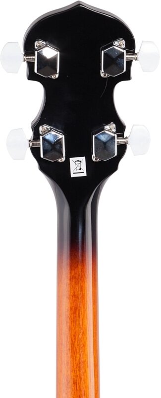 open zoom image for Washburn B9 5-String Banjo, New, Headstock Straight Back