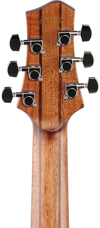 open zoom image for Ibanez Jon Gomm JGM5 Acoustic-Electric Guitar (with Gig Bag), Satin Black, Headstock Straight Back