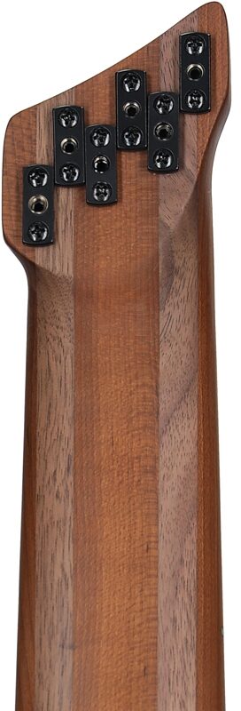 open zoom image for Ibanez EHB1006MS Ergo Electric Bass, 6-String (with Gig Bag), Metallic Gray Matte, Headstock Straight Back