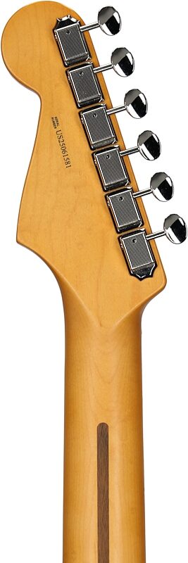 open zoom image for Fender American Professional Classic Stratocaster Electric Guitar, Maple Fingerboard (with Gig Bag), 3-Color Sunburst, Headstock Straight Back