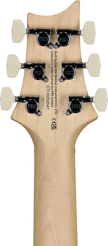 open zoom image for PRS Paul Reed Smith SE Swamp Ash Special v3 Electric Guitar (with Gig Bag), Iri Blue, Headstock Straight Back