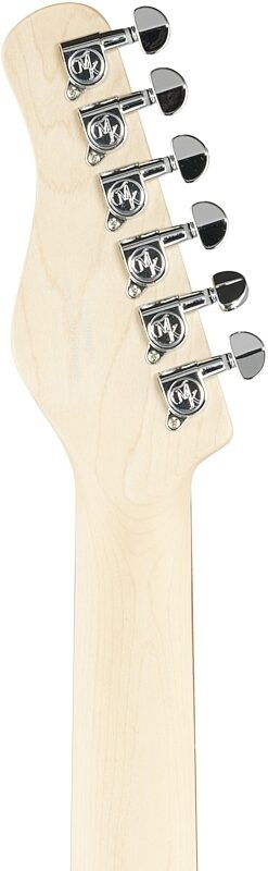open zoom image for Michael Kelly Hybrid '55 Electric Guitar, Pau Ferro Fingerboard, Tiger Eye Burst, Open Box (Very Good), Headstock Straight Back