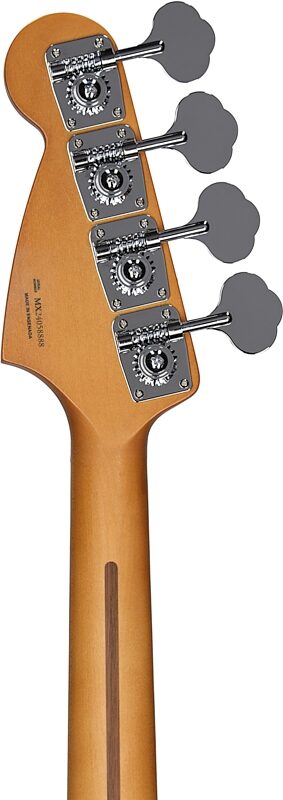 open zoom image for Fender Player II Mustang PJ Electric Bass, with Rosewood Fingerboard, Coral Red, Headstock Straight Back