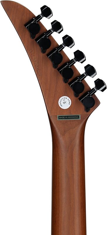 open zoom image for Kramer Nite-V Electric Guitar, (with Gig Bag), Royal Blue Metallic, Headstock Straight Back