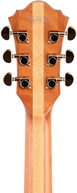 open zoom image for Ibanez LGB30 George Benson Electric Guitar (with Case), Natural, Open Box (Very Good), Headstock Straight Back