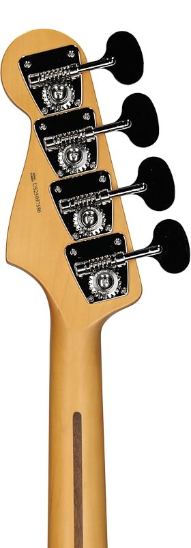 open zoom image for Fender American Professional Classic Jazz Electric Bass, Maple Fingerboard (with Gig Bag), Dakota Red, Headstock Straight Back