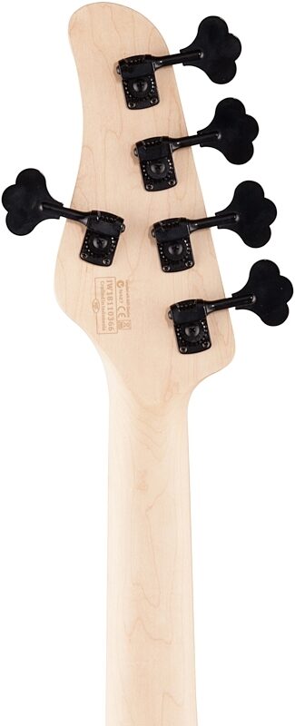 open zoom image for Schecter J5 Electric Bass, Seafoam Green, Headstock Straight Back